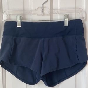 Lululemon Speed Up Shorts size 2 and 2.5 inches